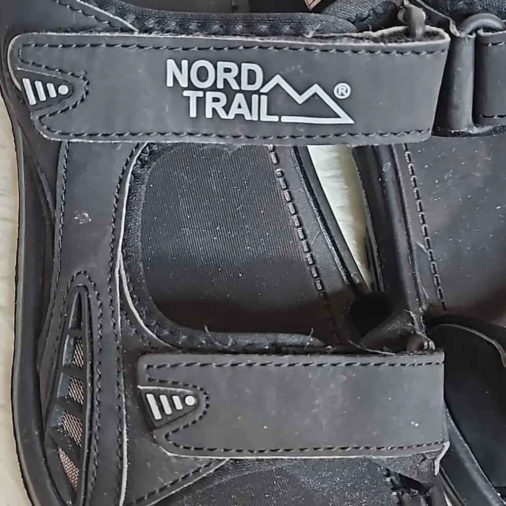 Nord Trail Men's 11 Rock River Outdoor Sandal Black Shoes